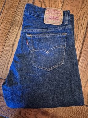 Vintage Levi's USA 501 Dark Wash 33/36